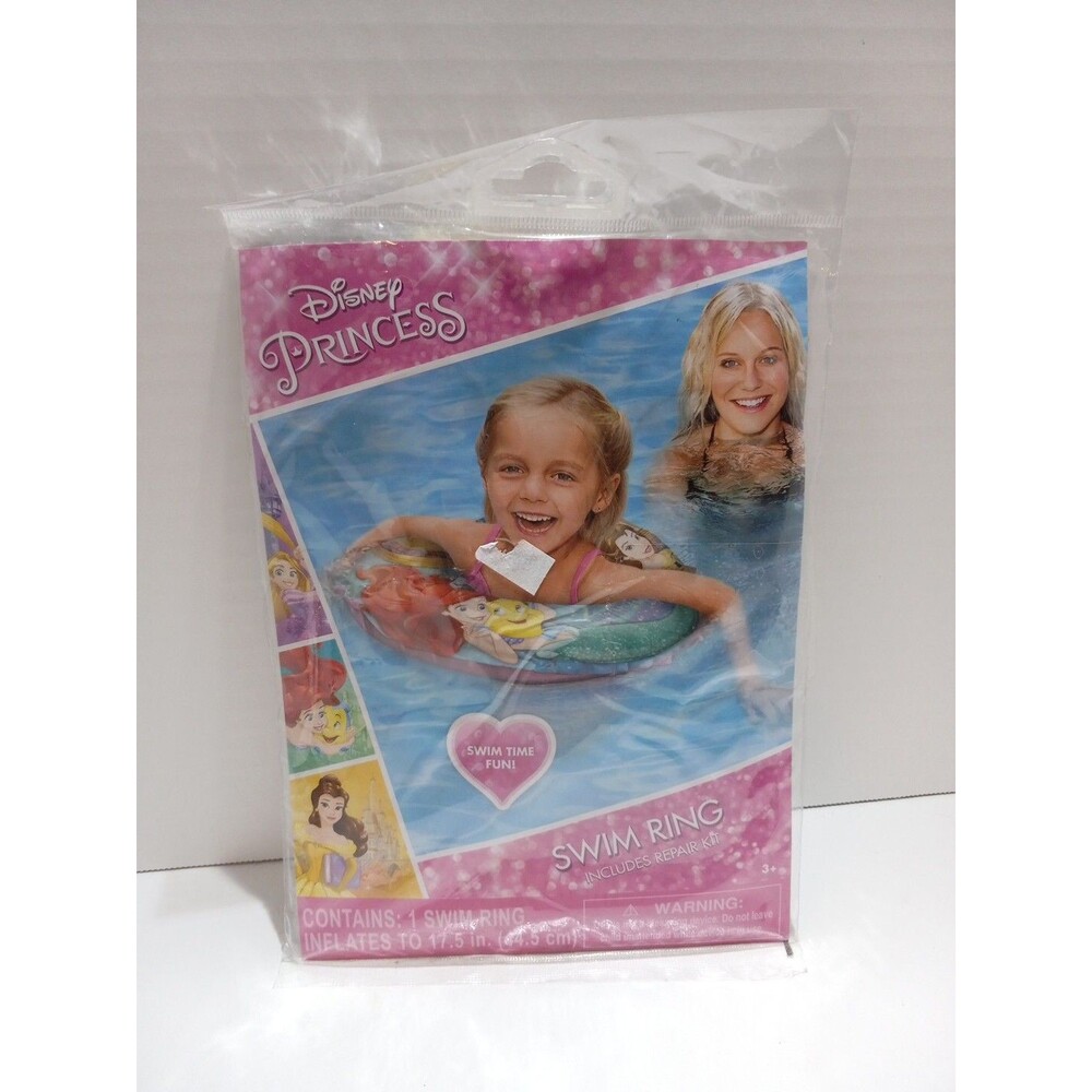 Disney Princess Arial Belle Inflatable Swim Ring Pool Beach